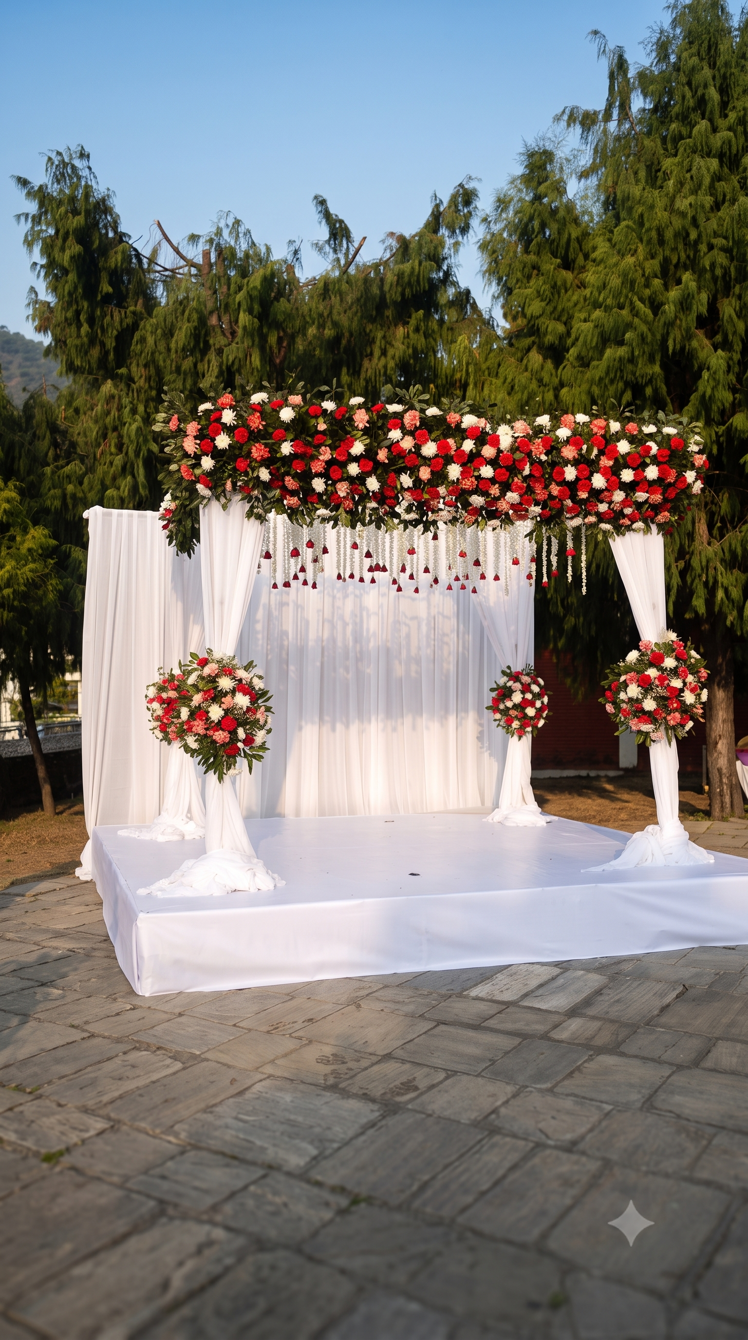 Luxury Mandap Detail wedding decor portfolio
